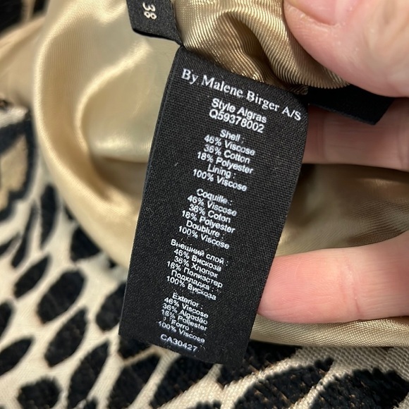 by Malene Birger Leopard Pencil Skirt Size 38/Small - Picture 9 of 14